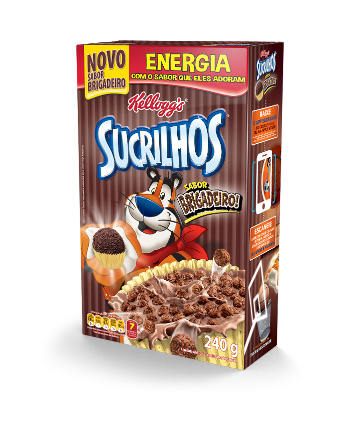 Sucrilhos de Brigadeiro Kellog's