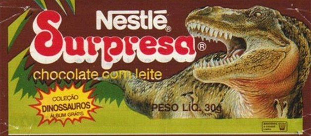 chocolate surpresa dinossauros