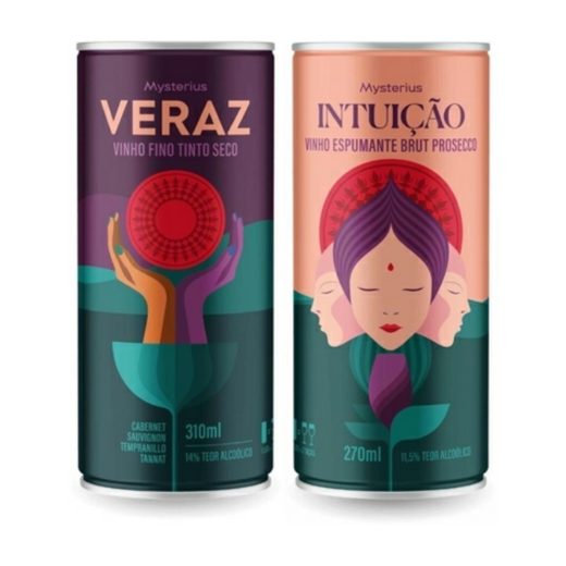 vinho em lata