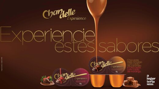 chandelle com calda nestlé