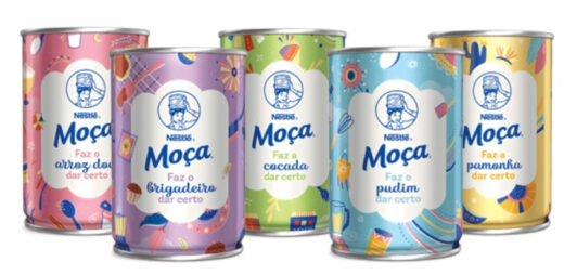 latas colecionáveis leite moça