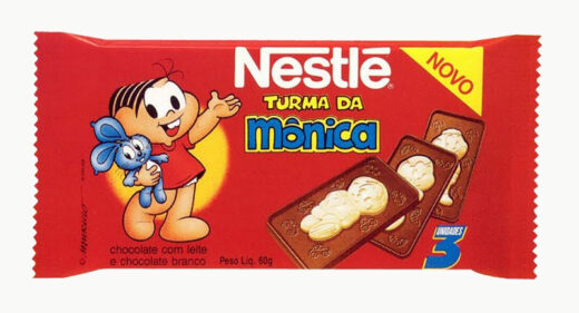 chocolate da turma da mônica