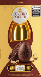 ovo de páscoa ferrero rocher dark
