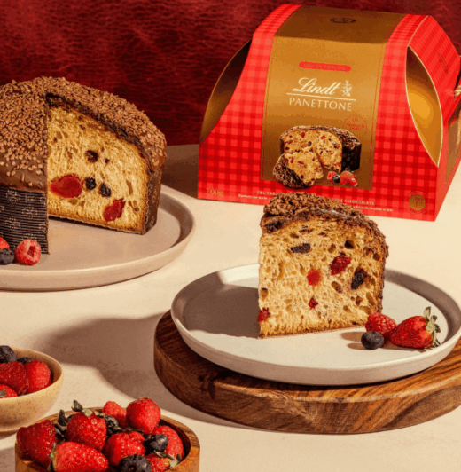 Panettone Frutas Vermelhas Lindt