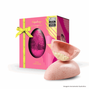ovo de páscoa pink lemonade