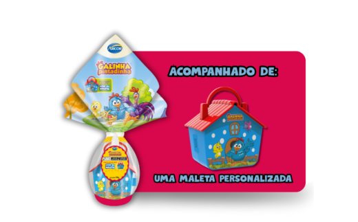 ovo galinha pintadinha arcor